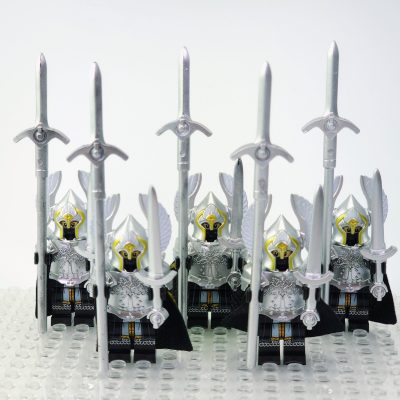 lord-the-rings-gondor-fountain-guards-minifigure-set-5pcs