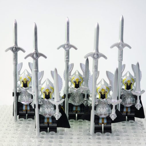 lord-the-rings-gondor-fountain-guards-minifigure-set-5pcs