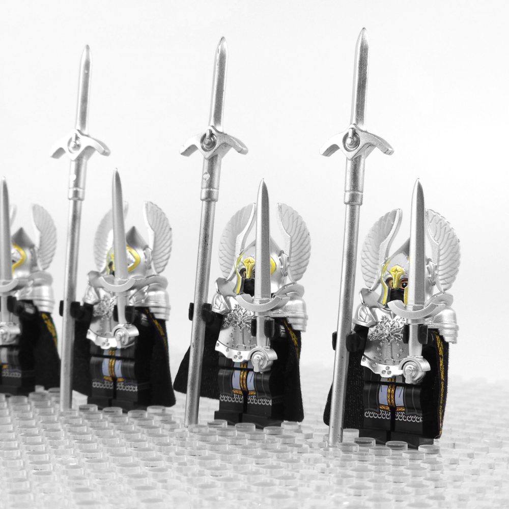 lord-the-rings-gondor-fountain-guards-minifigure-set-5pcs