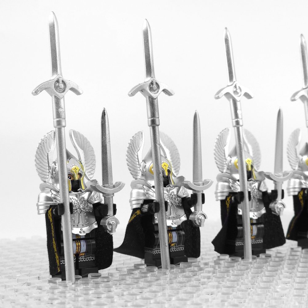 lord-the-rings-gondor-fountain-guards-minifigure-set-5pcs