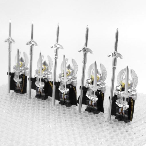lord-the-rings-gondor-fountain-guards-minifigure-set-5pcs