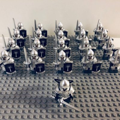 Lord the Rings Gondor Heavy Swords Minifigure Set 21pcs
