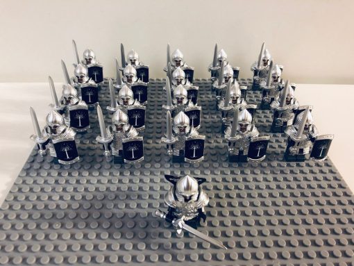 Lord the Rings Gondor Heavy Swords Minifigure Set 21pcs