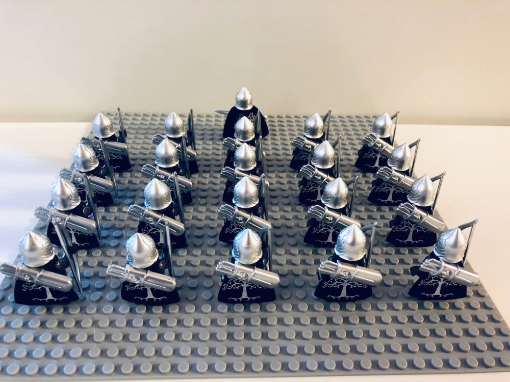 Lord the Rings Gondor Light Bows Minifigure Set 21pcs - Image 4