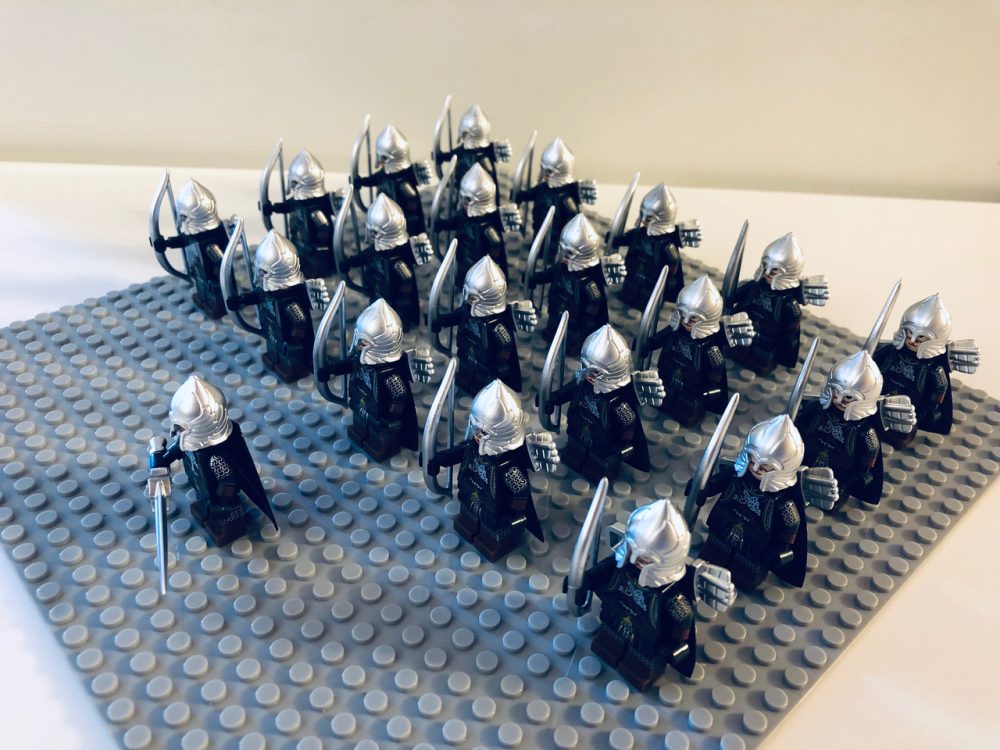 Lord the Rings Gondor Light Bows Minifigure Set 21pcs - Image 3