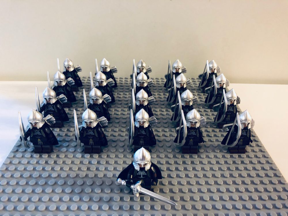 Lord the Rings Gondor Light Bows Minifigure Set 21pcs