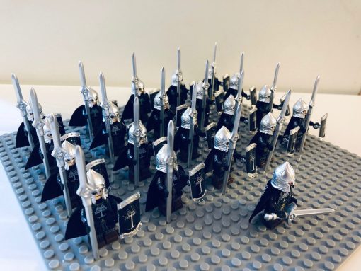 Lord the Rings Gondor Light Spears Minifigure Set 21pcs - Image 2
