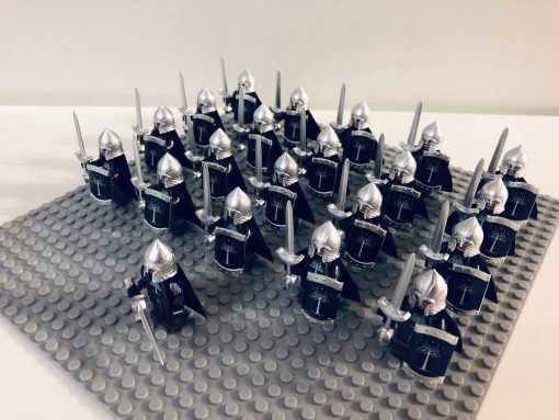 Lord the Rings Gondor Light Swords Minifigure Set 21pcs - Image 3
