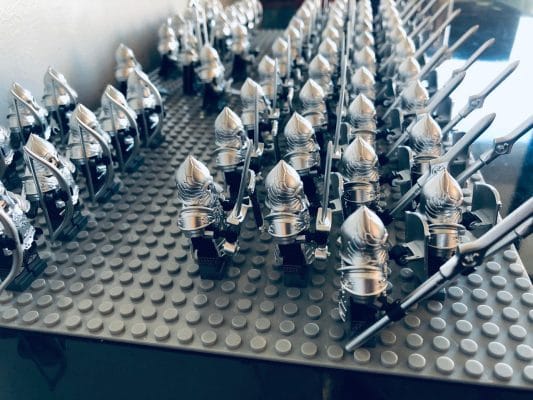 Lord the Rings Gondor Minas Tirith Minifigure Set 65pcs - Image 4