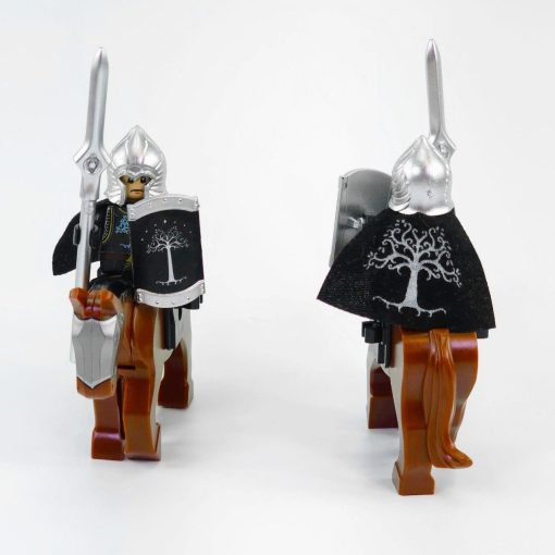 Lord the Rings Gondor Spears With Mounts Minifigure Set 10pcs - Image 5