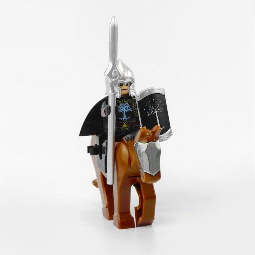 Lord the Rings Gondor Spears With Mounts Minifigure Set 10pcs - Image 6