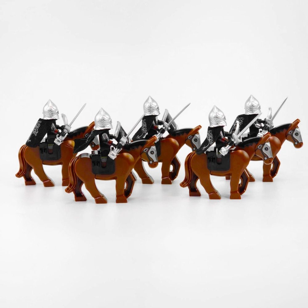 Lord the Rings Gondor Swords With Mounts Minifigure Set 10pcs - Image 5