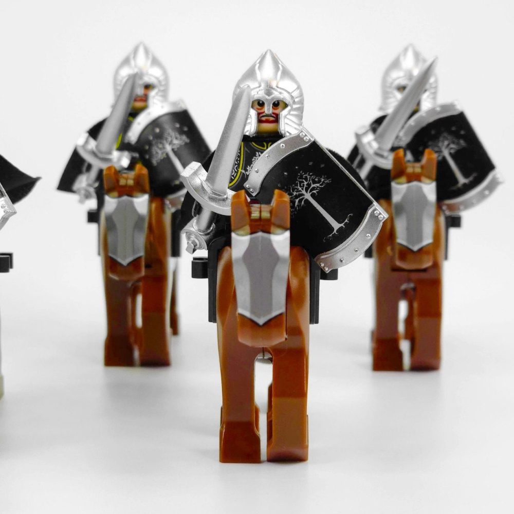 Lord the Rings Gondor Swords With Mounts Minifigure Set 10pcs - Image 4