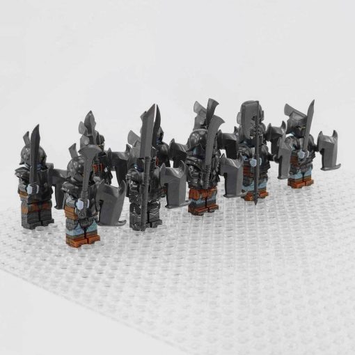 Lord the Rings Gundabad Orcs Minifigure Set 10pcs - Image 4