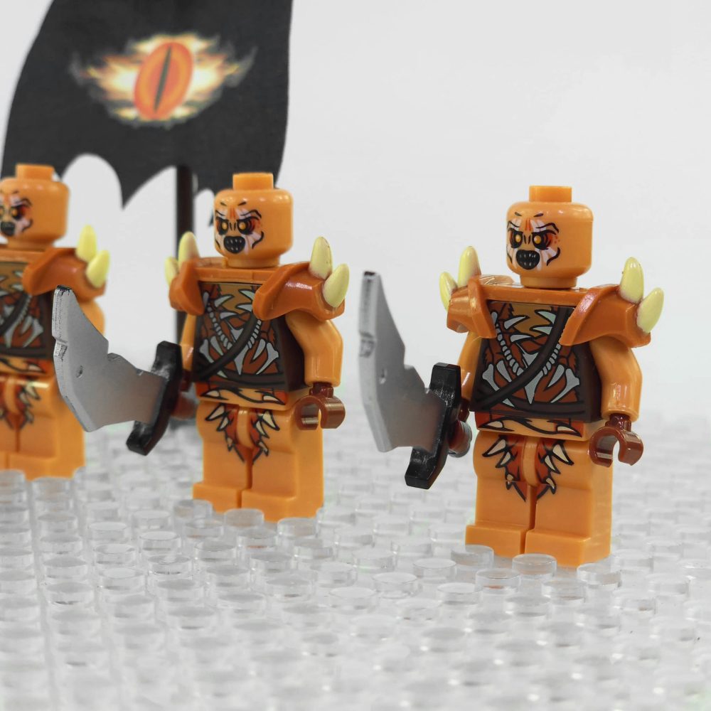Lord the Rings Gundabad Orcs Minifigure Set 5pcs - Image 6