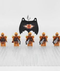 Lord the Rings Gundabad Orcs Minifigure Set 5pcs