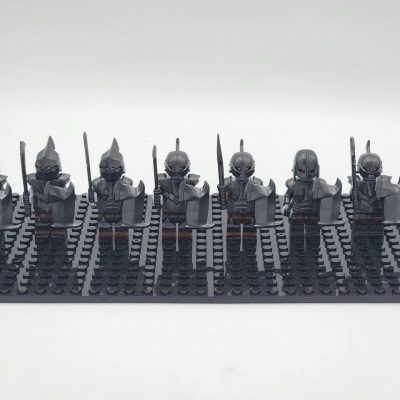 Lord the Rings Gundabad Orcs Minifigure Set 8pcs