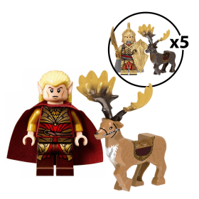 Haldir Light Brown 5 Sword 5 Dark Brown