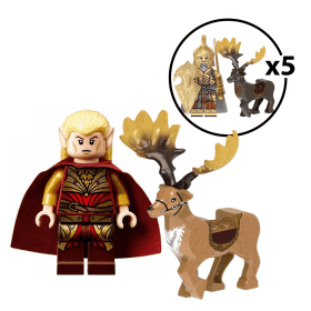Haldir Light Brown 5 Two Hand Sword 5 Dark Brown