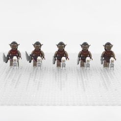 Lord the Rings Hunter Orcs Minifigure Set 5pcs