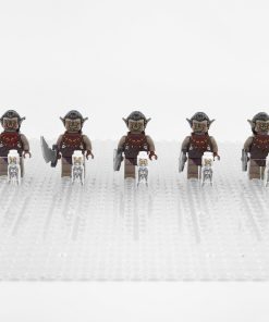 Lord the Rings Hunter Orcs Minifigure Set 5pcs