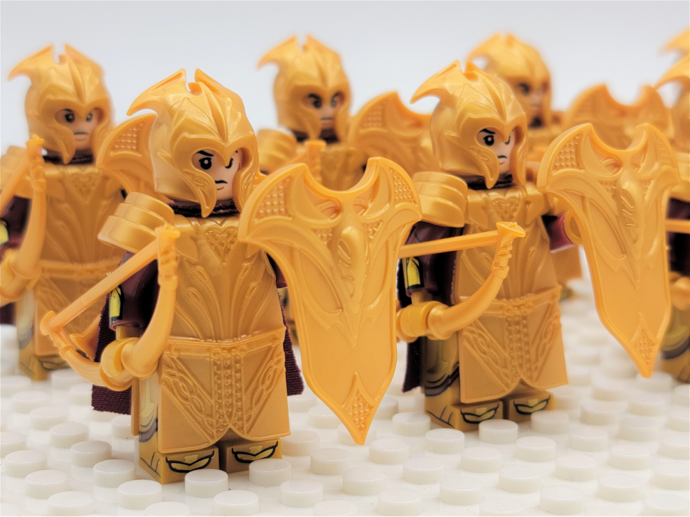 Lord the Rings Mirkwood Elves Bows Minifigure Set 10pcs - Image 5