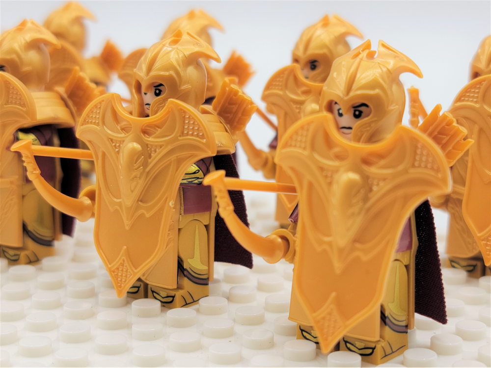 Lord the Rings Mirkwood Elves Bows Minifigure Set 10pcs - Image 6