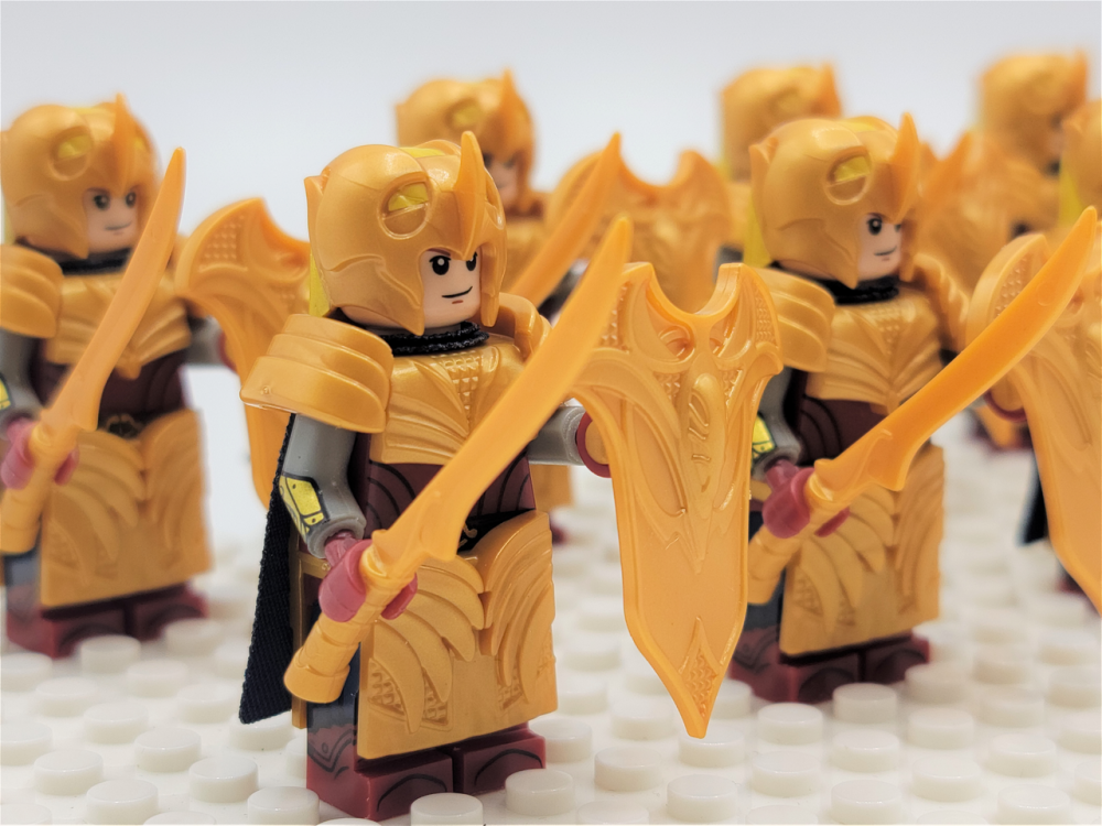 Lord the Rings Mirkwood Elves Swords Minifigure Set 10pcs - Image 5