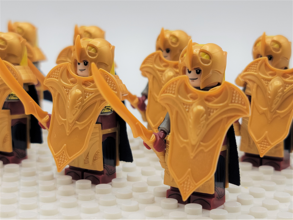 Lord the Rings Mirkwood Elves Swords Minifigure Set 10pcs - Image 6