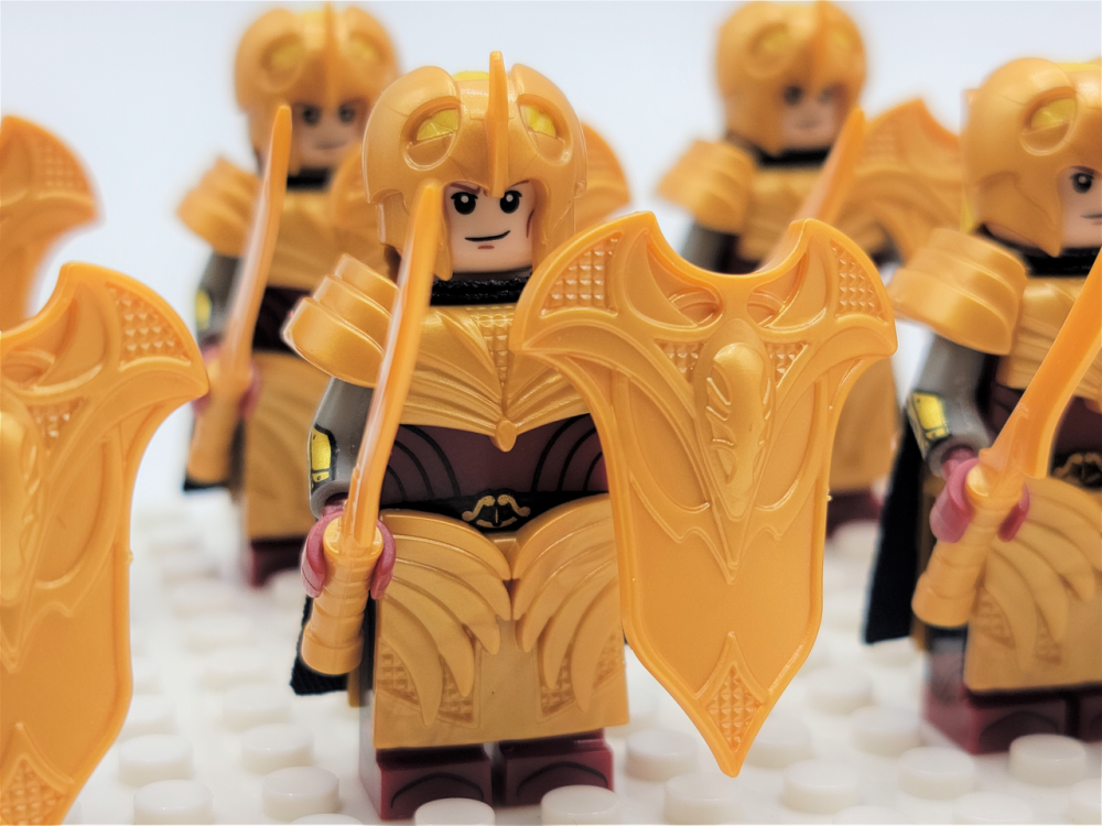 Lord the Rings Mirkwood Elves Swords Minifigure Set 10pcs - Image 4