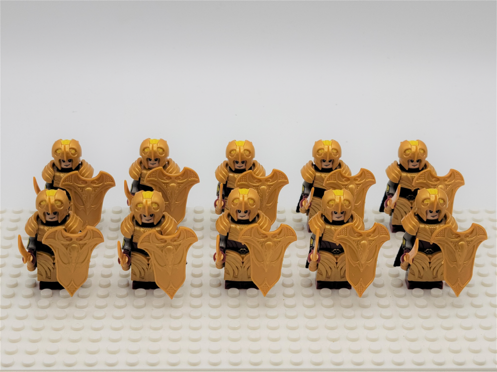 Lord the Rings Mirkwood Elves Swords Minifigure Set 10pcs