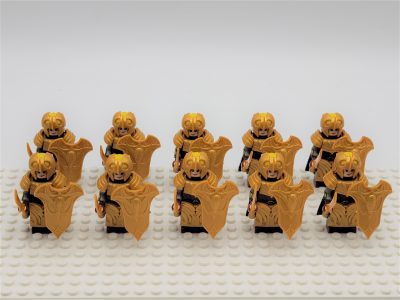 Lord the Rings Galadhrim Elves Swords Minifigure Set 10pcs