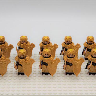 Lord the Rings Galadhrim Elves Swords Minifigure Set 10pcs