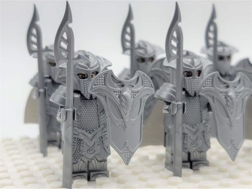 Lord the Rings Mirkwood Sentry Elves Spears Minifigure Set 10pcs - Image 5