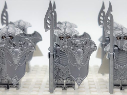 Lord the Rings Mirkwood Sentry Elves Spears Minifigure Set 10pcs - Image 4