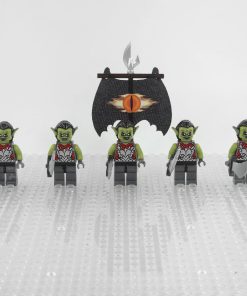 Lord the Rings Moria Orcs Minifigure Set 5pcs