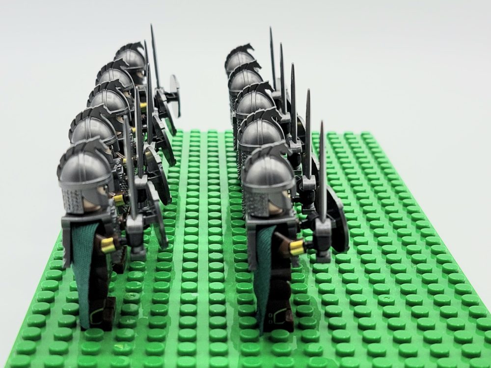 Lord the Rings Riders Rohan Long Swords Minifigure Set 10pcs - Image 5