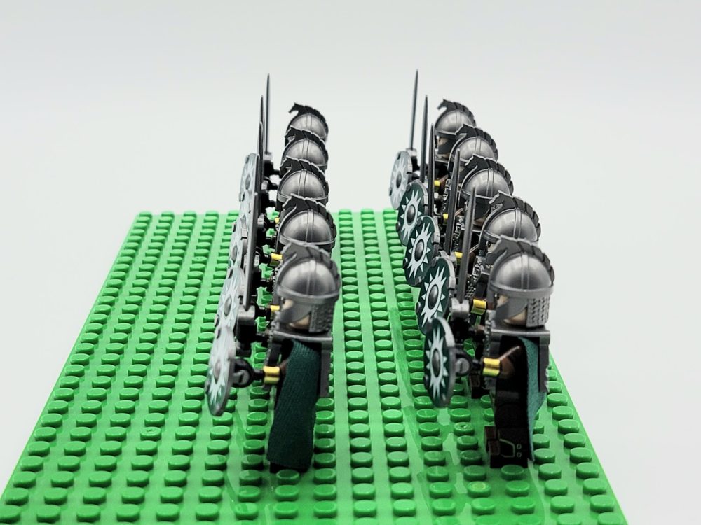 Lord the Rings Riders Rohan Long Swords Minifigure Set 10pcs - Image 4