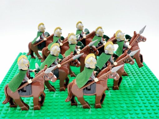 Lord the Rings Riders Rohan/Rohirrim Minifiguire Set 20pcs - Image 3