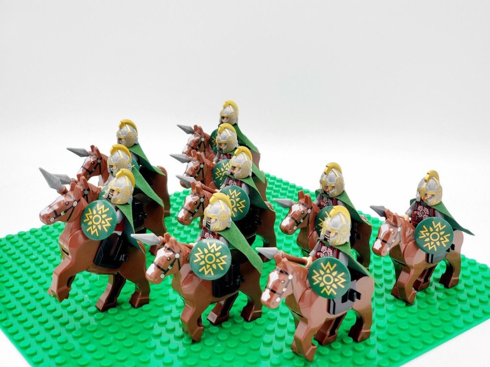 Lord the Rings Riders Rohan/Rohirrim Minifiguire Set 20pcs - Image 2