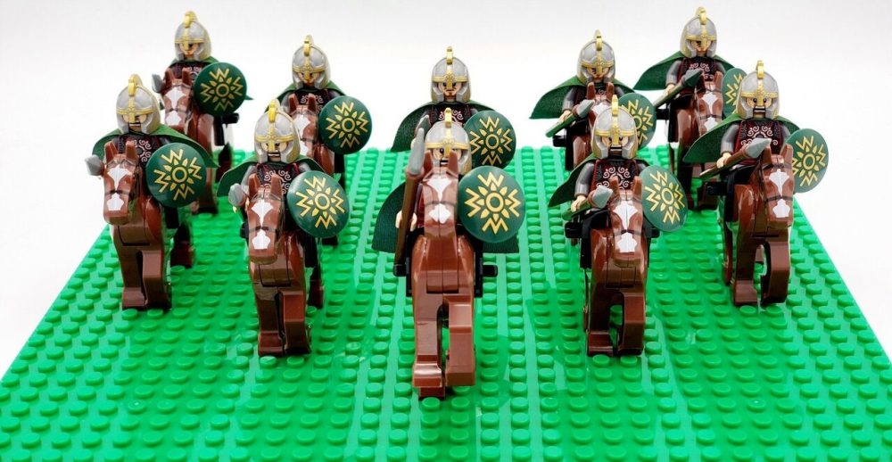 Lord the Rings Riders Rohan/Rohirrim Minifiguire Set 20pcs