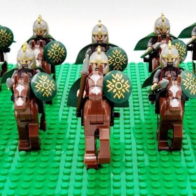 Lord the Rings Riders Rohan/Rohirrim Minifiguire Set 20pcs