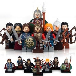 Lord the Rings Rohan Minifigures Set 8pcs