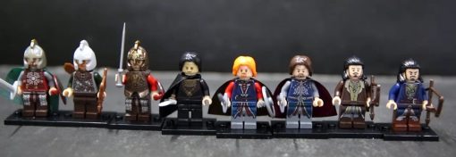 Lord the Rings Rohan Minifigures Set 8pcs - Image 3