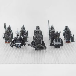 Lord the Rings Sauron Witch King and Mordor Orcs Minifigure Set 13pcs