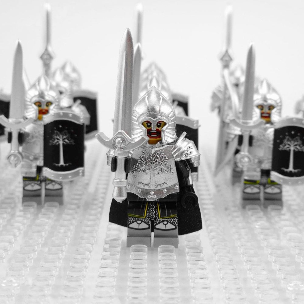 Lord the Rings Soldiers Gondor Minifigures Set 16pcs - Image 5