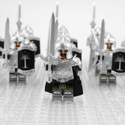 Lord the Rings Soldiers Gondor Minifigures Set 16pcs - Image 5