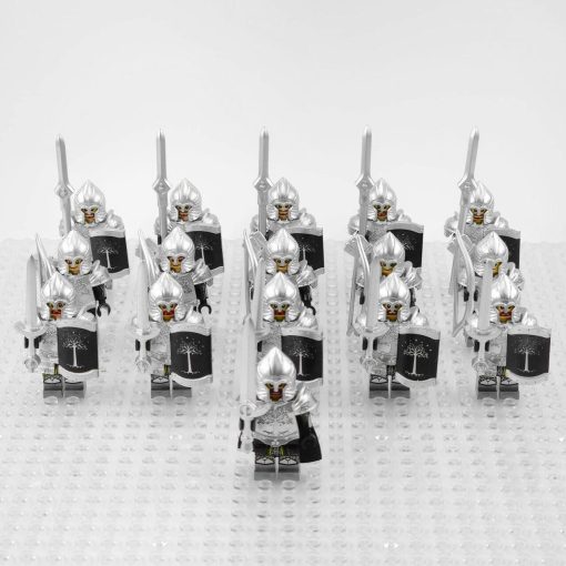 Lord the Rings Soldiers Gondor Minifigures Set 16pcs - Image 4