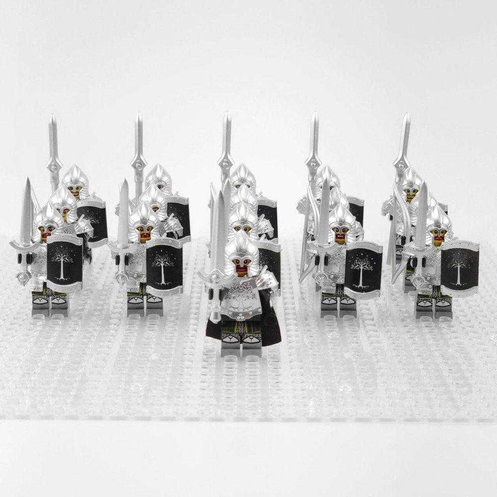 Lord the Rings Soldiers Gondor Minifigures Set 16pcs - Image 3