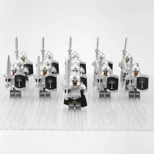 Lord the Rings Soldiers Gondor Minifigures Set 16pcs - Image 3